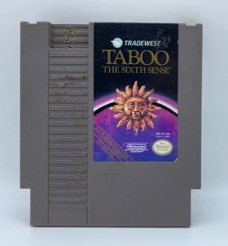 Taboo: The Sixth Sense (Nintendo NES, 1989) Cart Only TESTED