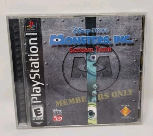 Monsters, Inc.: Scream Team, PlayStation (PS1), Complete, Tested