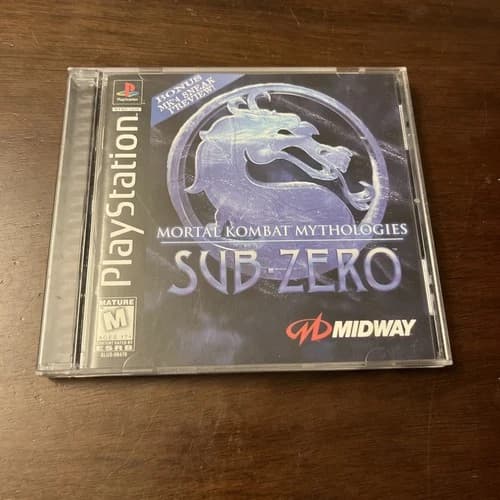 Mortal Kombat Mythologies: Sub Zero (Sony PlayStation 1) Complete - Authentic