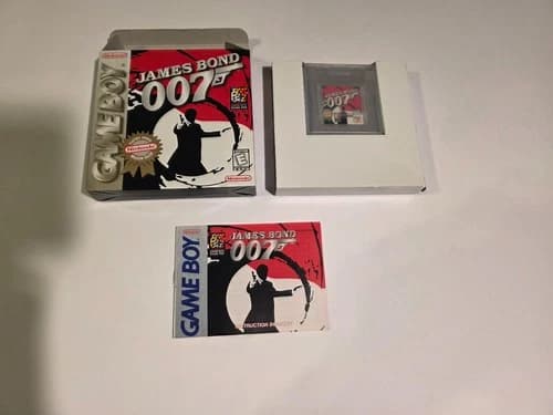 James Bond 007 (Nintendo Game Boy, 1998) ☆ Complete ☆