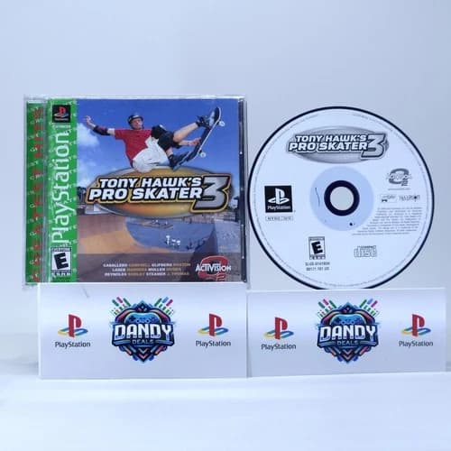 Tony Hawk 3 PS1 CIB W/ Manual - PlayStation