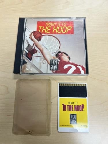 Turbo Grafx 16 Takin’ It To The Hoop game Complete