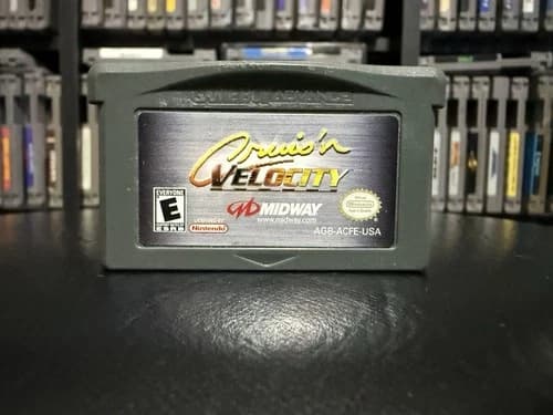 Cruis'n Velocity (Nintendo Game Boy Advance, 2001) GBA Cruisin Cruisn Cruising
