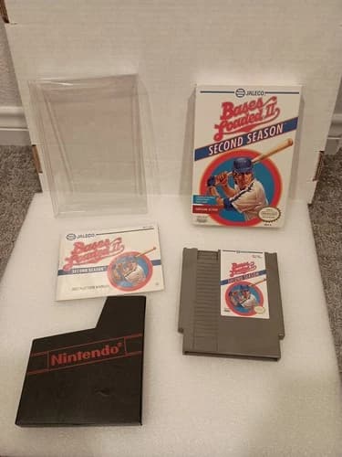 Bases Loaded II: Second Season (Nintendo NES, 1990) Complete CIB