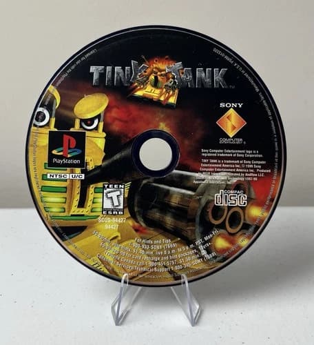 Tiny Tank (Sony PlayStation 1, 1998) PS1 Disc Only Tested
