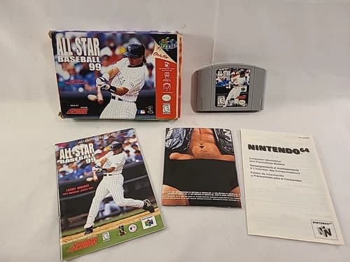 All-Star Baseball 99 - N64 Nintendo 64 - Complete in Box CIB