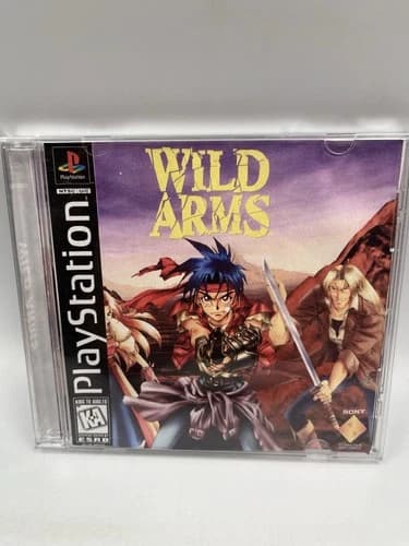 Wild Arms 1 Sony PlayStation 1 PS1 Game TESTED Working Disc Only