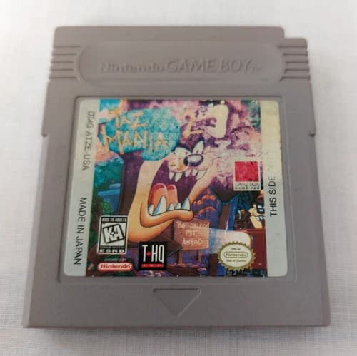 Tazmania 2 Taz Mania Nintendo GameBoy Game Boy 1994 Tested and Clean