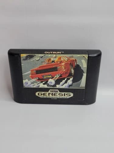 OutRun (Sega Genesis) Authentic & Tested - Cartridge Only - Ships Fast Free Ship