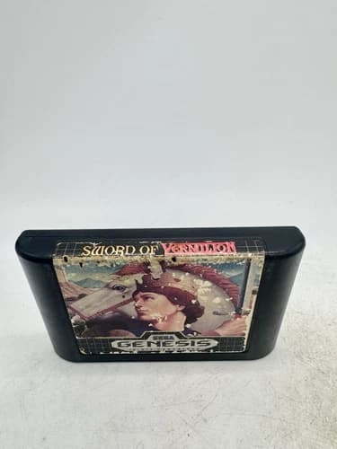 Sword of Vermilion (Sega Genesis, 1990) Cartridge Only Pre-owned Tested