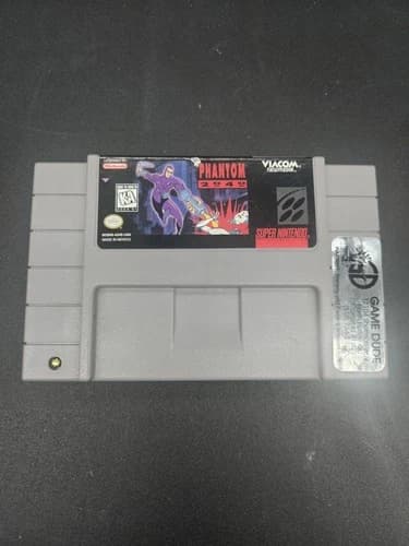 Phantom 2040 SNES Nintendo Game Tested Working Cartridge Only