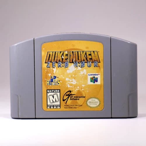 Duke Nukem: Zero Hour (N64) Loose Cart only - Auth Acceptable Cond