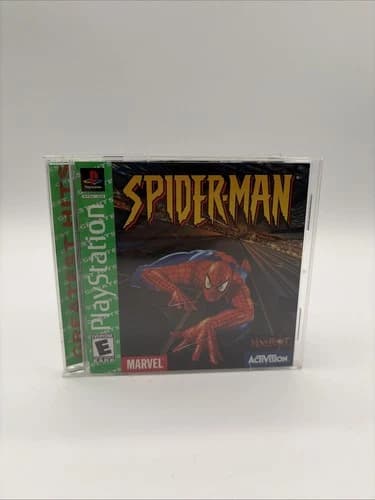 Spider-Man PlayStation 1 PS1 Greatest Hits CIB Tested