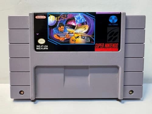 Timeslip (Super Nintendo SNES, 1993) Authentic. Working.