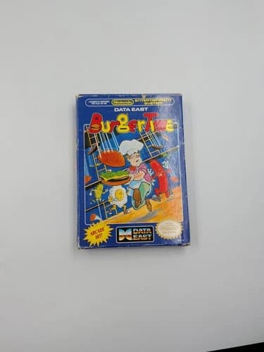 Burger Time (NES, 1987) CIB