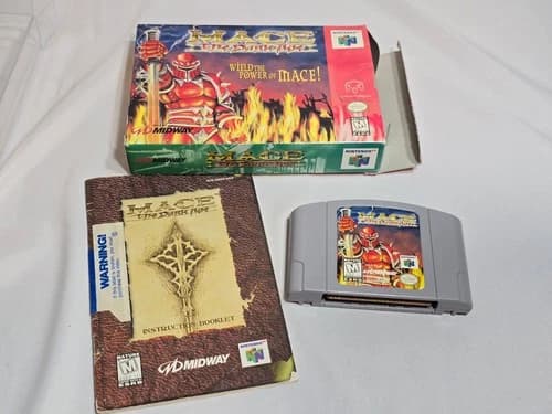 Mace: The Dark Age - CIB - Nintendo 64 N64 - AUTHENTIC - TESTED