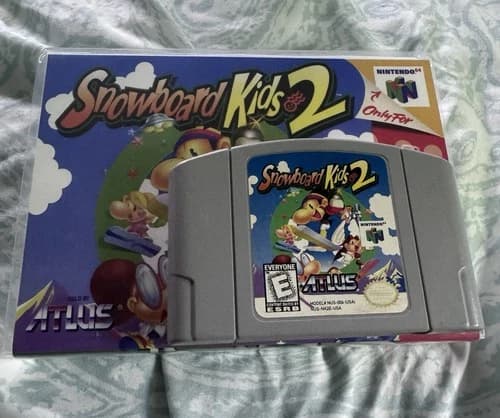 Snowboard Kids 2 (Nintendo 64, Atlus, 1999) Authentic N64