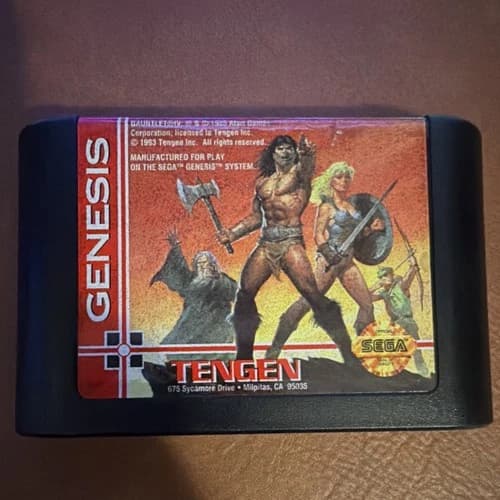 Gauntlet IV (Sega Genesis, 1993) Cartridge ONLY Tested & Working
