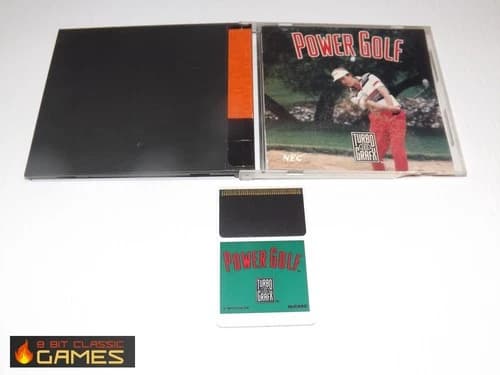 Power Golf COMPLETE - Turbo Grafx 16 - FAST SHIPPING! 220a
