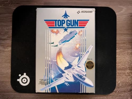 Top Gun (Nintendo NES, 1987) Authentic - Cleaned & Tested