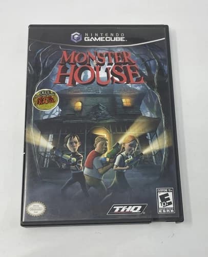 Monster House (Nintendo GameCube, 2006) Complete CIB, Manual