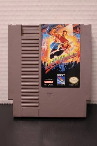 Last Action Hero (NES, 1993) Tested & Working