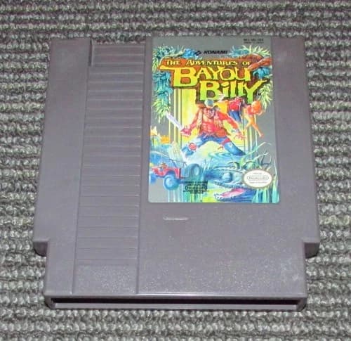 The Adventures of Bayou Billy for Nintendo NES Authentic Fast Free Shipping