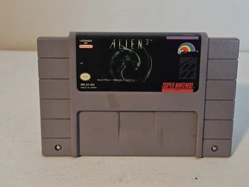 Alien III 3 Super Nintendo SNES Authentic Tested And Working Cartridge Only