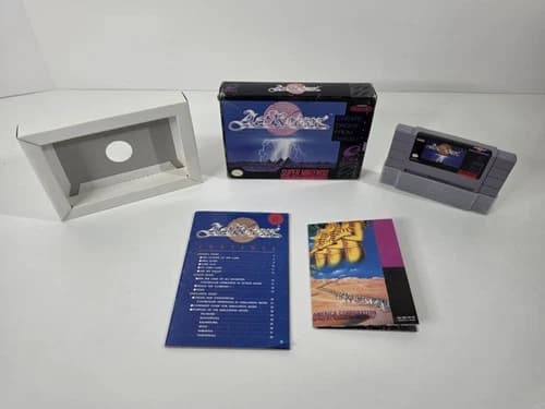 ActRaiser (Super Nintendo, SNES, 1990) - Mostly CIB - Authentic - Tested
