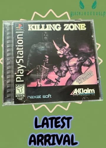 1996 PS1 Killing Zone (Sony PlayStation 1) CIB-Clean