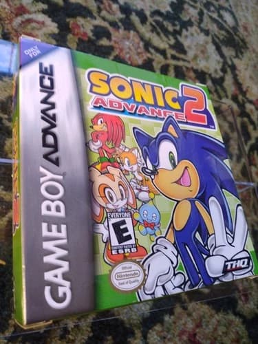 Complete Sonic Advance 2 (Nintendo Game Boy Advance, 2003) GBA