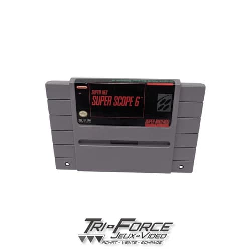 Super Scope 6 Super Nintendo SNES Authentic Cart, Tested ! Free Shipping