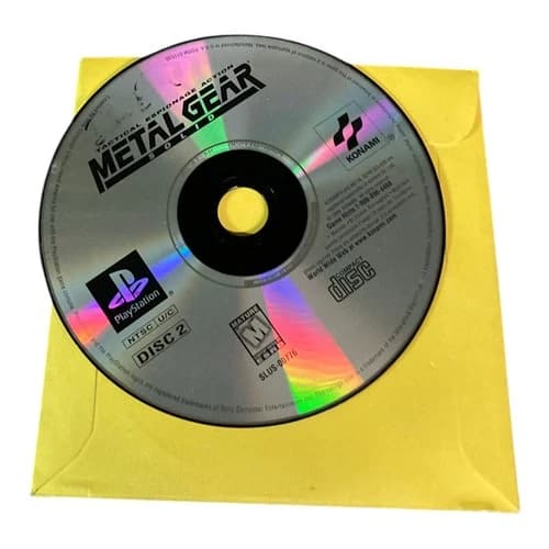 Sony PlayStation 1 PS1 Disc Only TESTED Metal Gear Solid DISC 2 ONLY GH