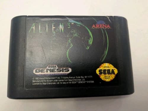 Aliens 3. Sega Genesis. Cartridge Only.