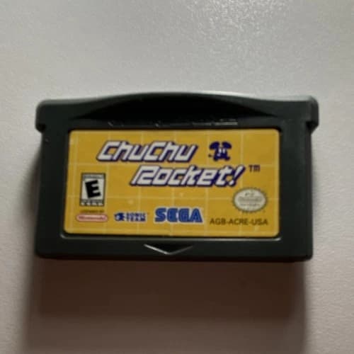 SEGA ChuChu Rocket! Nintendo Game Boy Advance E-Everyone Video Game