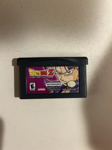 Nintendo Game Boy Advance Dragon Ball Z Collectible Card Game GBA rare HTF