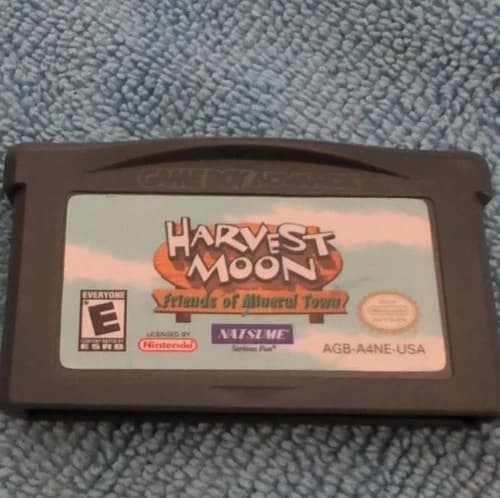 Harvest Moon: Friends of Mineral Town Nintendo Game Boy Advance Natsume NTSC-U/C