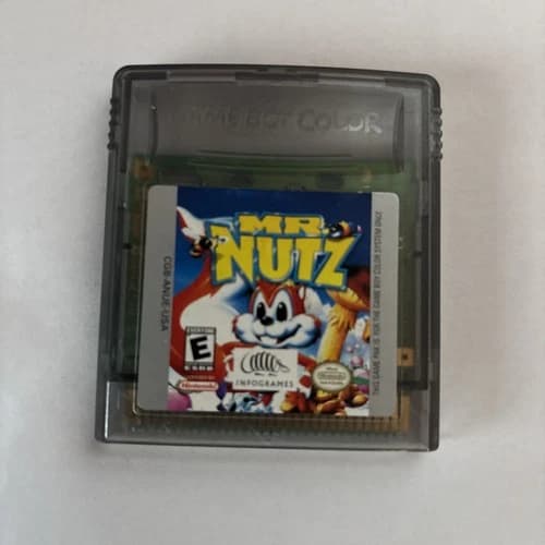 Mr. Nutz (Nintendo Game Boy Color) CARTRIDGE ONLY
