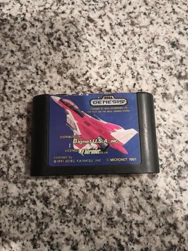 Raiden Trad - Sega Genesis *TESTED*