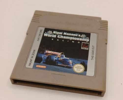Nintendo Game Boy Nigel Mansell‘s World Championship Racing Cartridge