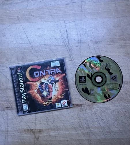 Contra Legacy of War (Sony PlayStation 1 PS1, 1996) Complete