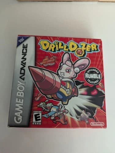 Drill Dozer (Nintendo Game Boy Advance, 2006) Authentic Complete CIB GBA Tested
