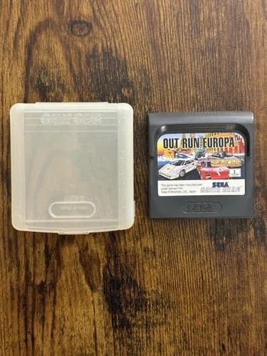 Out Run Europa (Sega Game Gear, 1992) Cartridge Only Tested