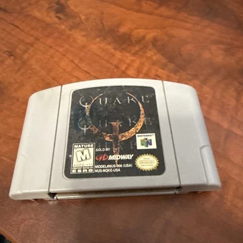 Quake - Nintendo 64 (N64) Cart Only- Tested