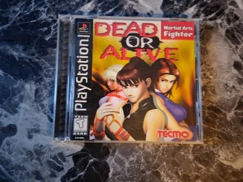 Dead or Alive Playstation PS1 Complete CIB Tested