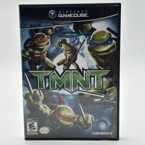 TMNT Nintendo GameCube CIB Complete Tested