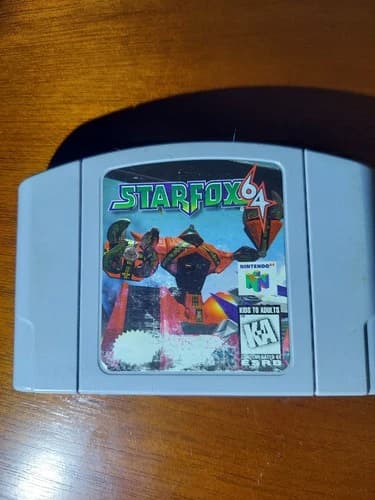 Star Fox 64 N64 Authentic Tested Working, game cart only
