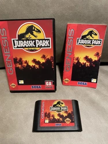 Jurassic Park Sega Genesis CIB