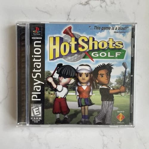 Hot Shots Golf PS1 PlayStation 1 Complete CIB