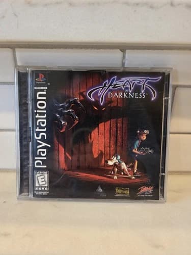 Sony PlayStation 1 Heart of Darkness CIB with 2 Discs and Manual